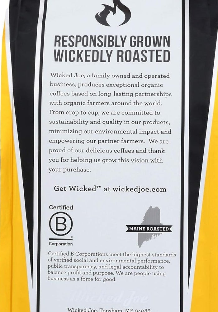 Wicked Joe Coffee Breakfast Blend Ground, 12 oz - Image 5